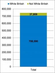 Figure 4.2 Devon Population by Ethnicity 2011